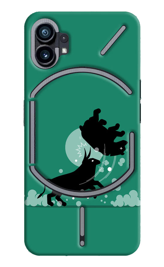 Bull Conqueror Nothing Phone 1 Hard Case Back Cover by Casekaro