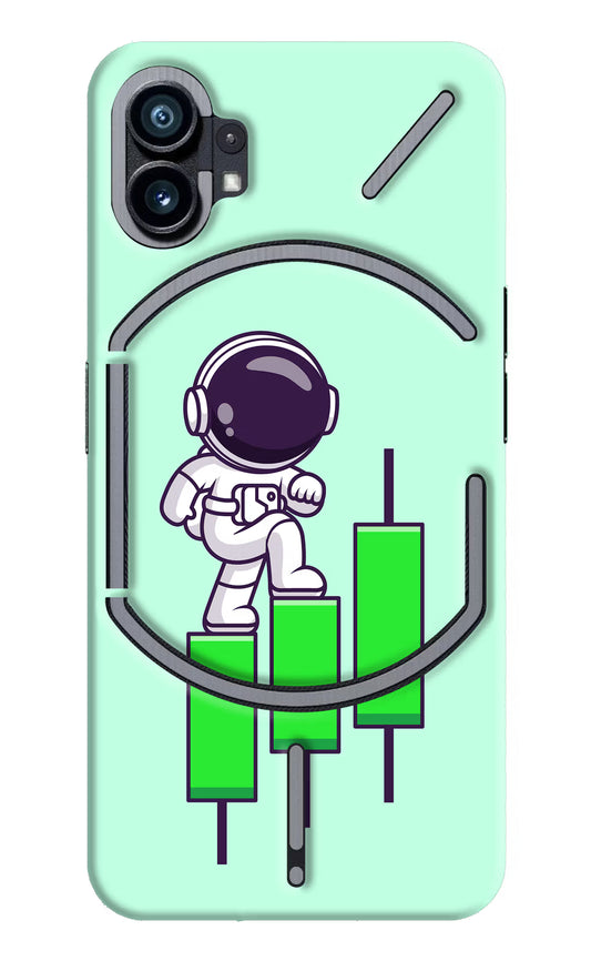 Astronaut Trader Nothing Phone 1 Hard Case Back Cover by Casekaro