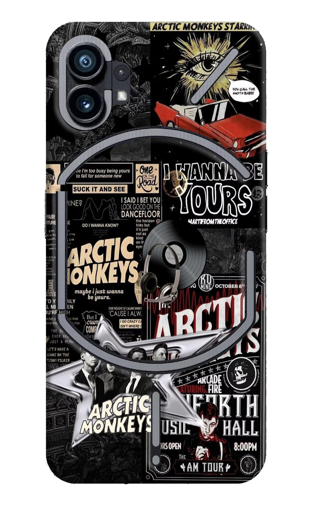 Arctic Monkeys Nothing Phone 1 Hard Case Back Cover by Casekaro