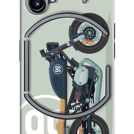 Classic Cafe Racer 99 Nothing Phone 1 Hard Case Back Cover by Casekaro