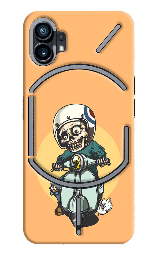 Undead Biker Nothing Phone 1 Hard Case Back Cover by Casekaro