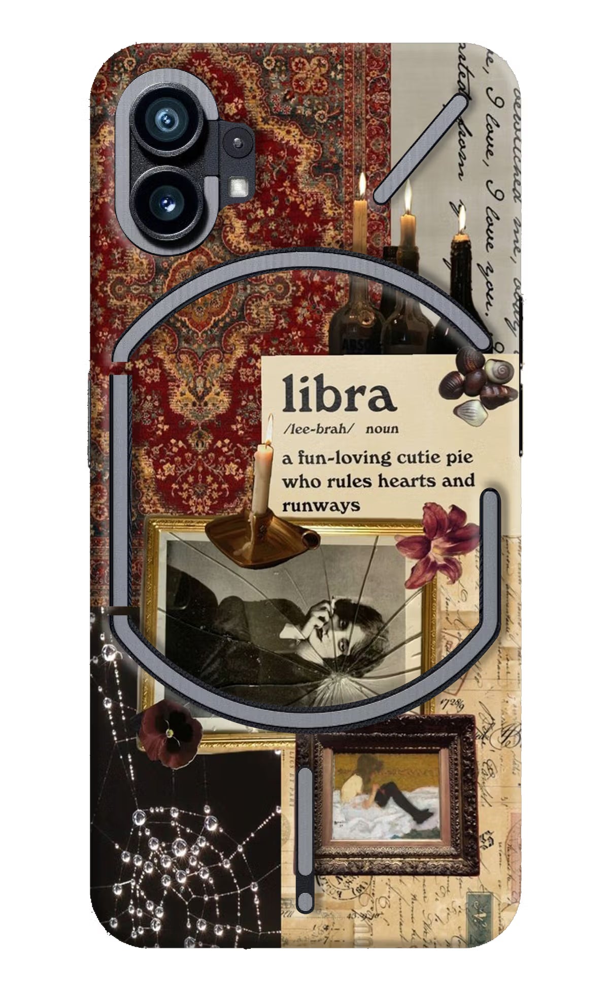 Libra Zodiac Nothing Phone 1 Hard Case Back Cover by Casekaro