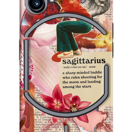 Sagittarius Zodiac Nothing Phone 1 Hard Case Back Cover by Casekaro