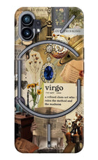 Virgo Zodiac Nothing Phone 1 Hard Case Back Cover by Casekaro