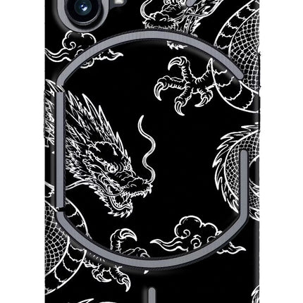 Twin Dragons Nothing Phone 1 Hard Case Back Cover by Casekaro