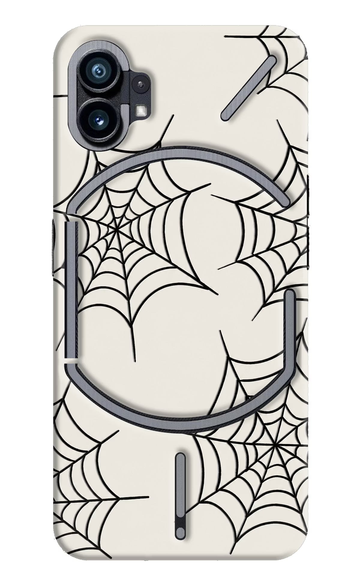 Spider Web Nothing Phone 1 Hard Case Back Cover by Casekaro