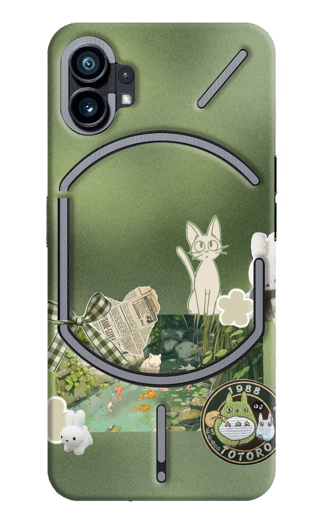 Aesthetic anime Nothing Phone 1 Hard Case Back Cover by Casekaro