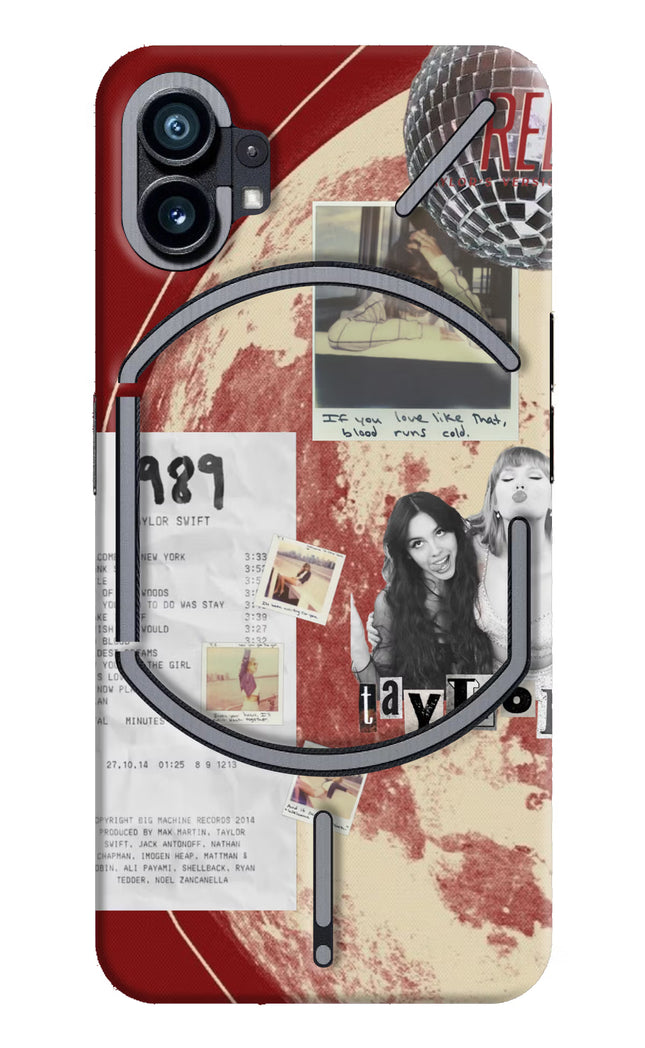 Taylor Swift Nothing Phone 1 Hard Case Back Cover by Casekaro