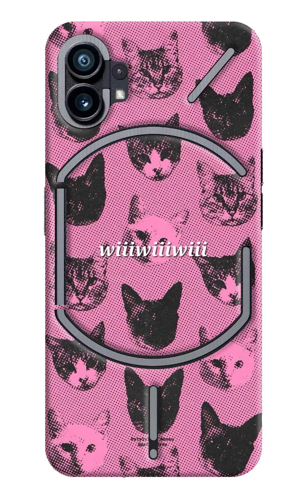 Pink Cats Nothing Phone 1 Back Cover