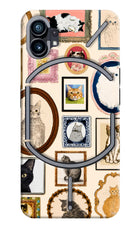 Mirror Cats Nothing Phone 1 Hard Case Back Cover by Casekaro