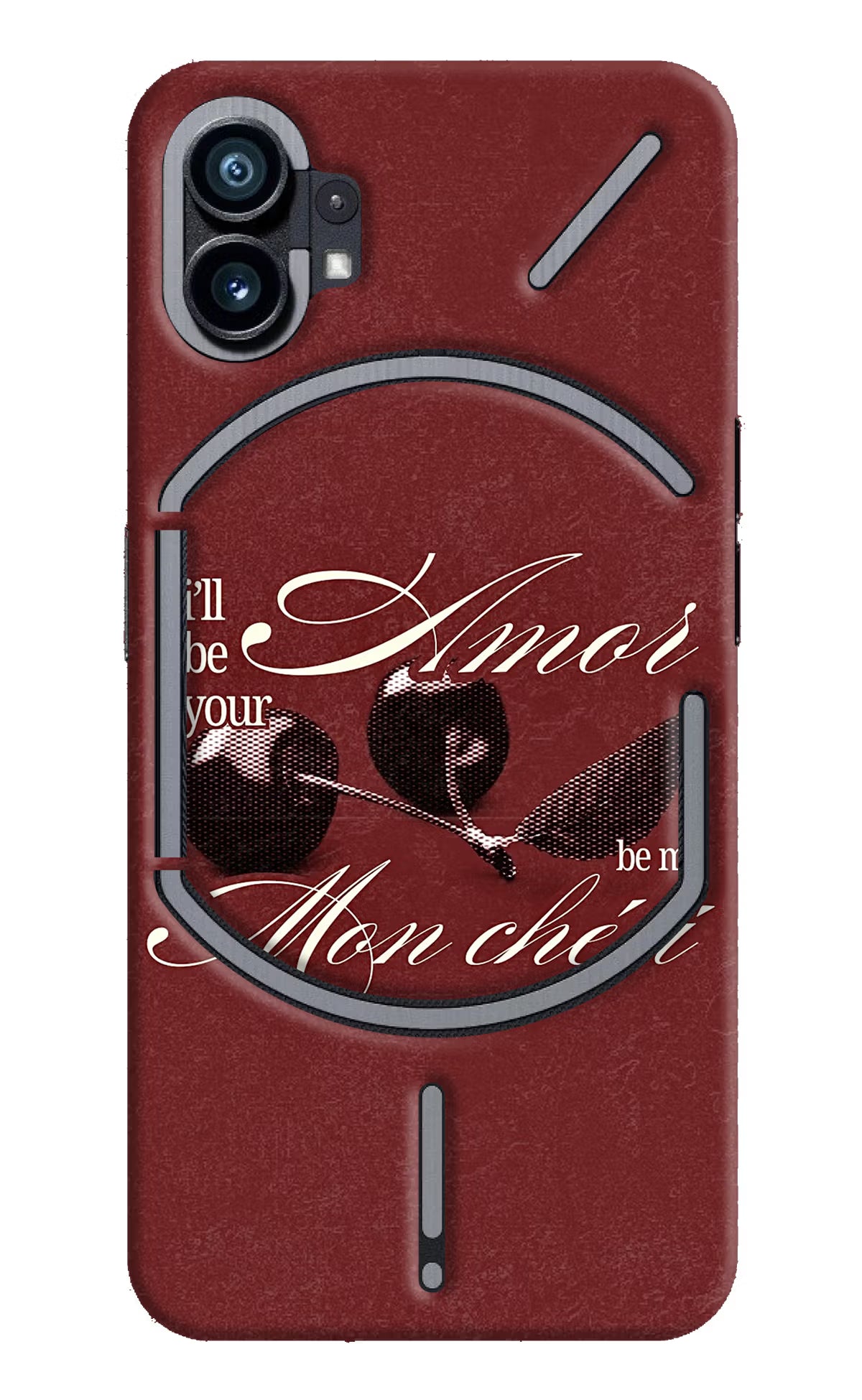 Velvet Cherry Nothing Phone 1 Back Cover