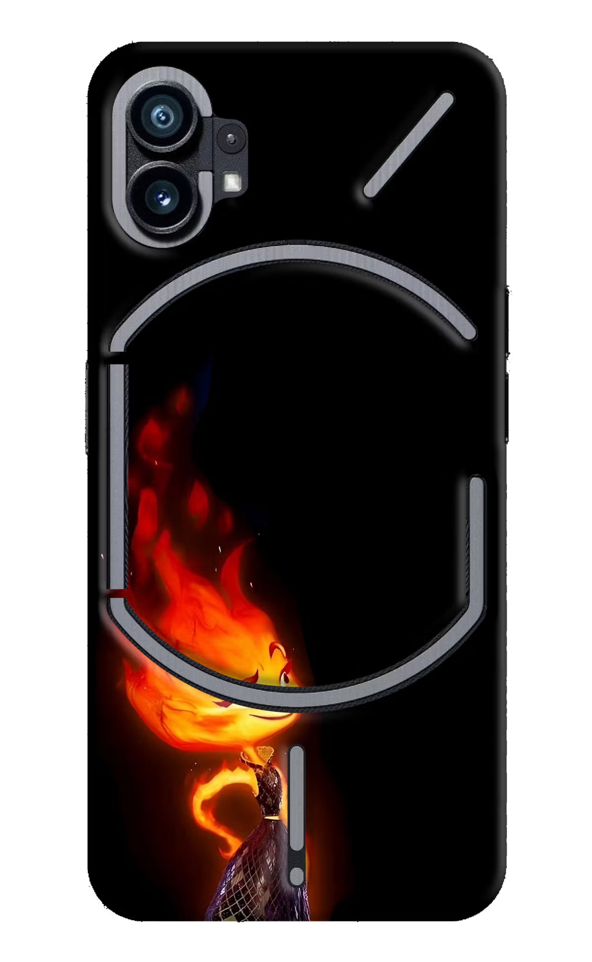 Ember Flame Nothing Phone 1 Back Cover