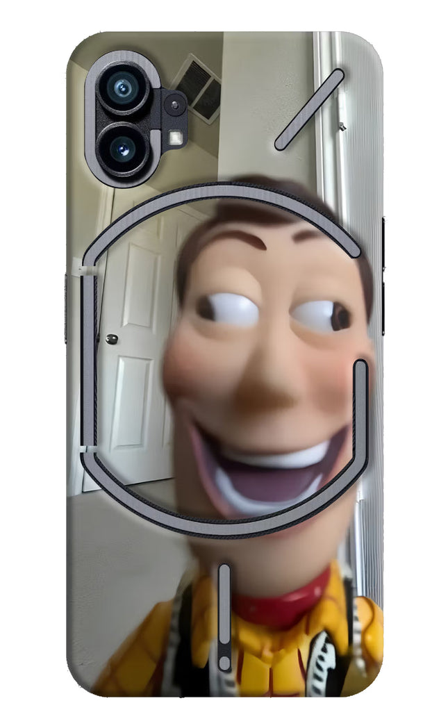 Side Eye Woody Nothing Phone 1 Hard Case Back Cover by Casekaro
