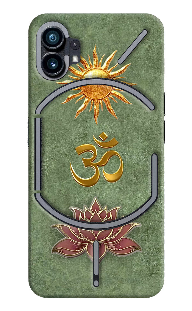 Om & Lotus Nothing Phone 1 Back Cover