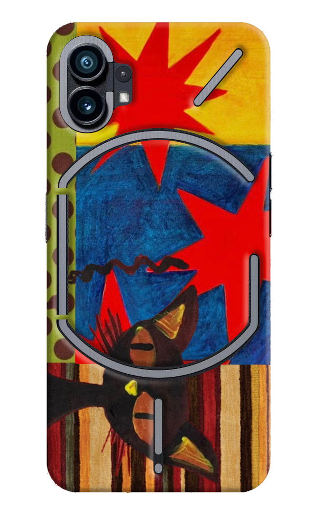 Pop Cat Nothing Phone 1 Hard Case Back Cover by Casekaro