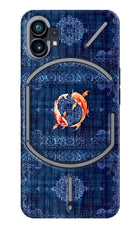 Koi Blue Nothing Phone 1 Back Cover