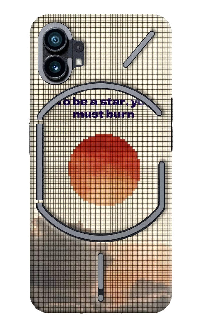 Pixel Sun Nothing Phone 1 Hard Case Back Cover by Casekaro