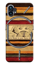 Vinyl Stripes Nothing Phone 1 Back Cover