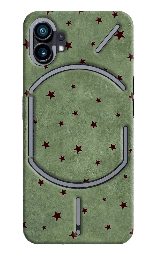 Green Stars Nothing Phone 1 Hard Case Back Cover by Casekaro