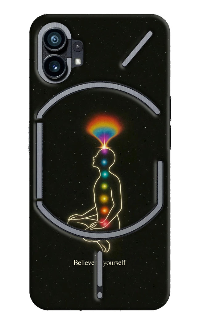 Believe in yourself Nothing Phone 1 Hard Case Back Cover by Casekaro