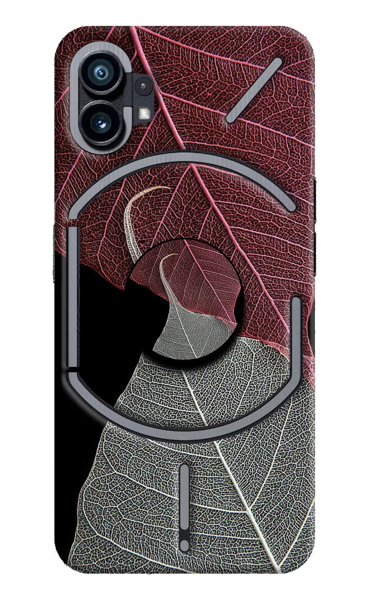 Leaf Pattern Nothing Phone 1 Pop Case by Casekaro