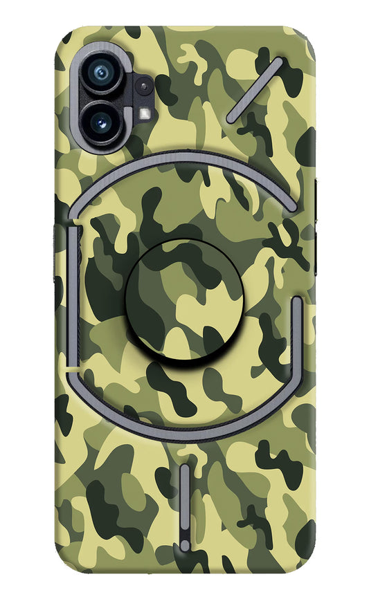 Camouflage Nothing Phone 1 Pop Case by Casekaro