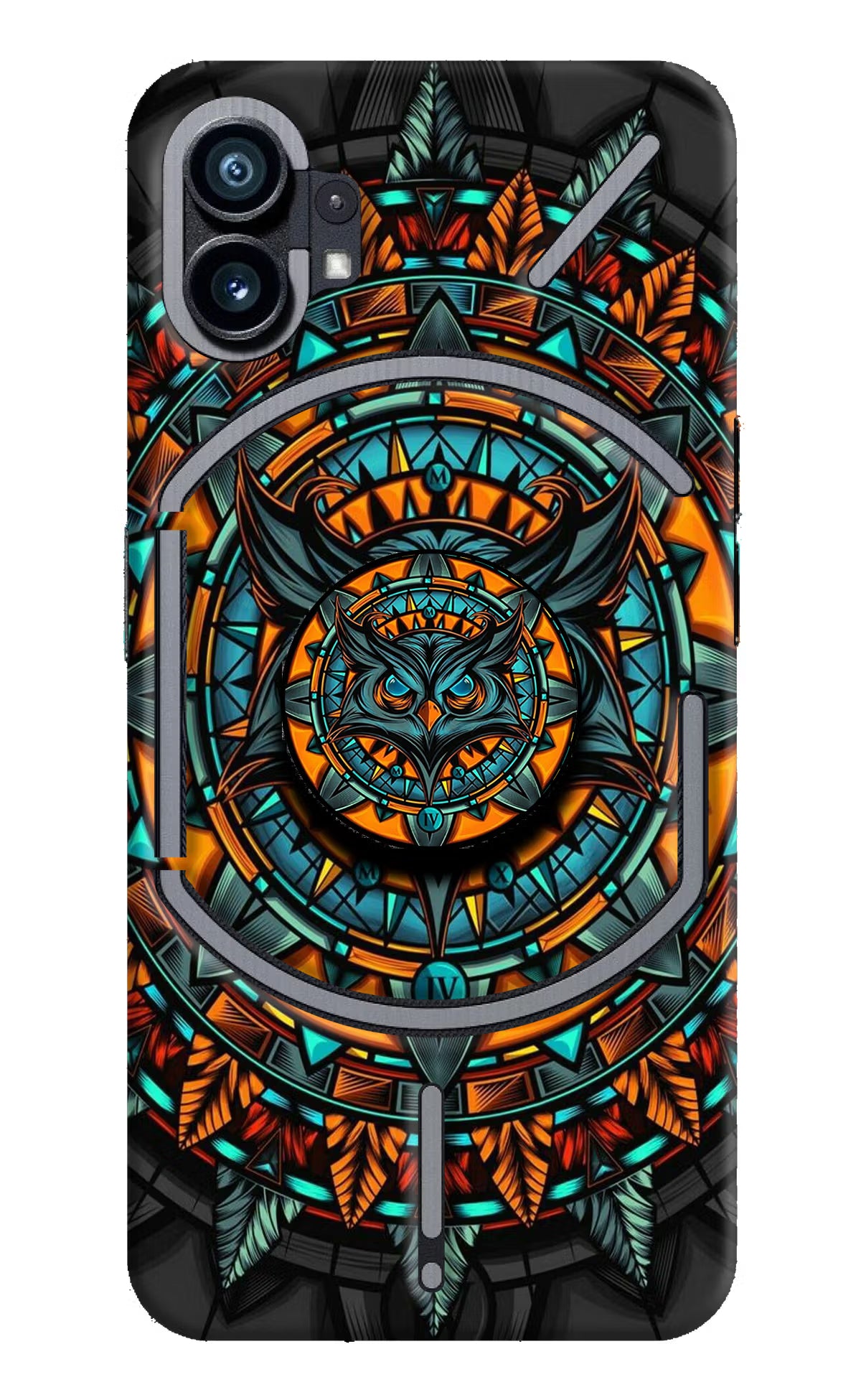 Angry Owl Nothing Phone 1 Pop Case by Casekaro
