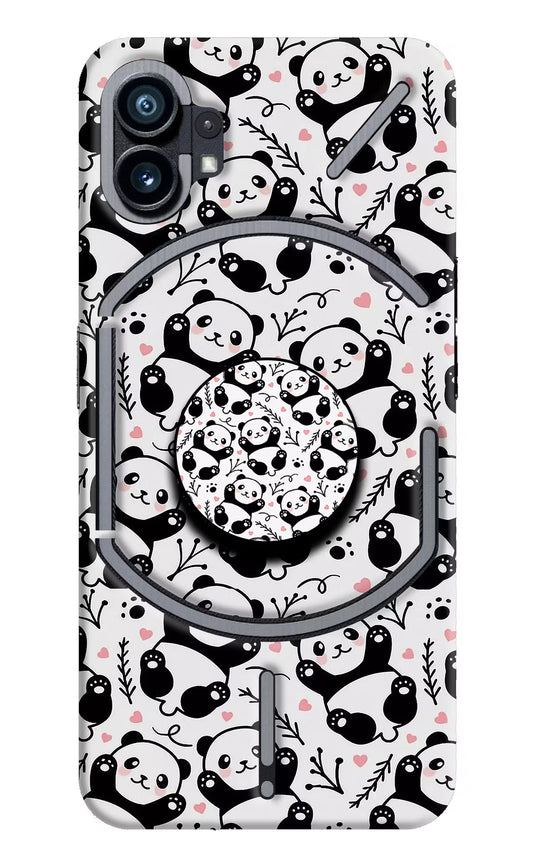 Cute Panda Nothing Phone 1 Pop Case by Casekaro