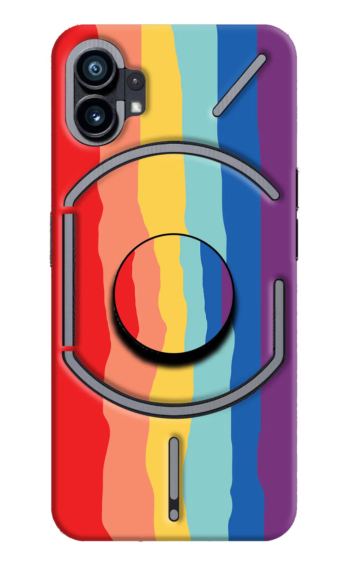 Rainbow Nothing Phone 1 Pop Case by Casekaro