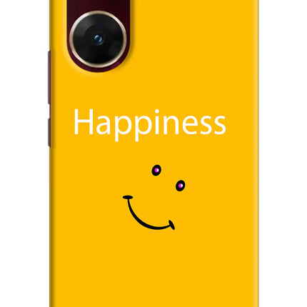 Happiness With Smiley Vivo V29E Hard Case Back Cover by Casekaro