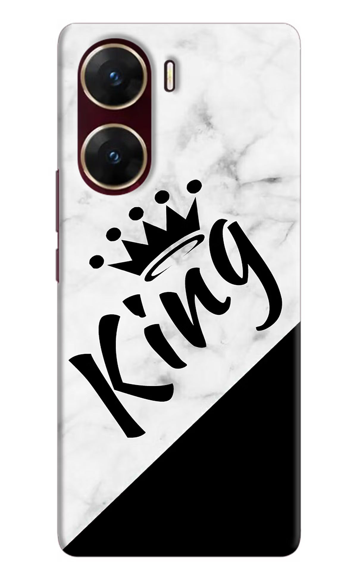 King Vivo V29E Hard Case Back Cover by Casekaro
