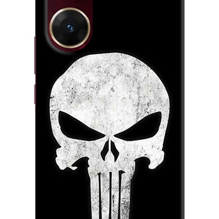Punisher Skull Vivo V29E Hard Case Back Cover by Casekaro