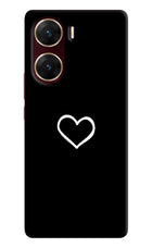 Heart Vivo V29E Hard Case Back Cover by Casekaro