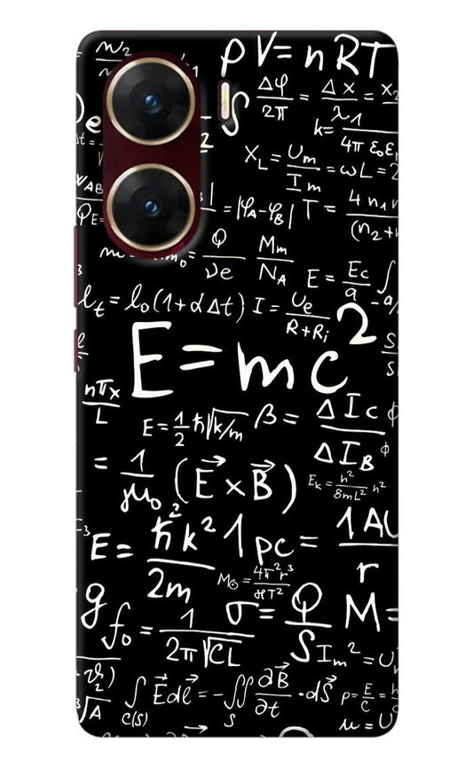Physics Albert Einstein Formula Vivo V29E Back Cover