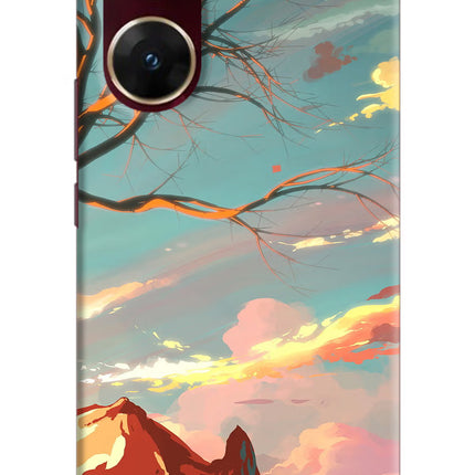 Scenery Vivo V29E Hard Case Back Cover by Casekaro