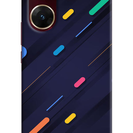 Abstract Design Vivo V29E Hard Case Back Cover by Casekaro