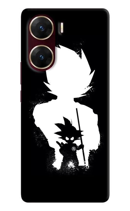 Goku Shadow Vivo V29E Hard Case Back Cover by Casekaro