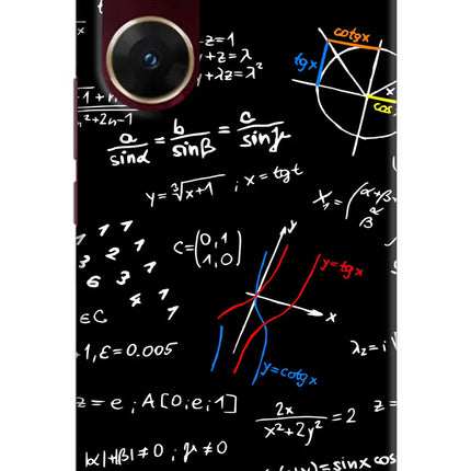 Mathematics Formula Vivo V29E Hard Case Back Cover by Casekaro