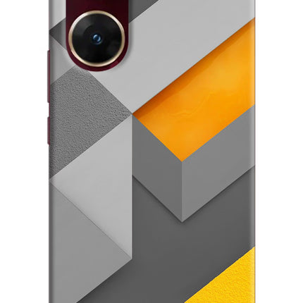Abstract Vivo V29E Hard Case Back Cover by Casekaro