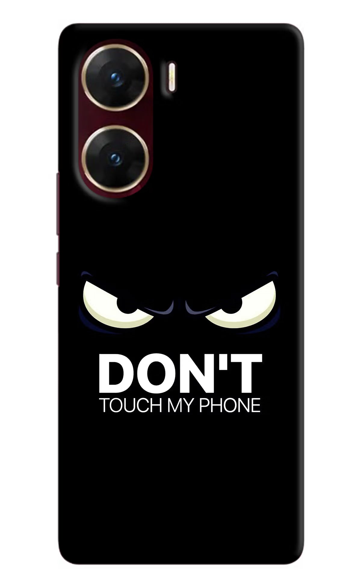 Don'T Touch My Phone Vivo V29E Hard Case Back Cover by Casekaro