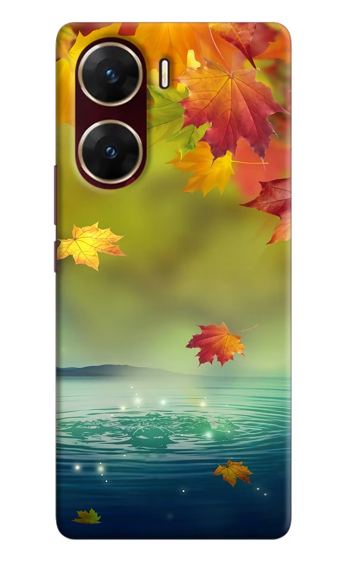 Flowers Vivo V29E Hard Case Back Cover by Casekaro