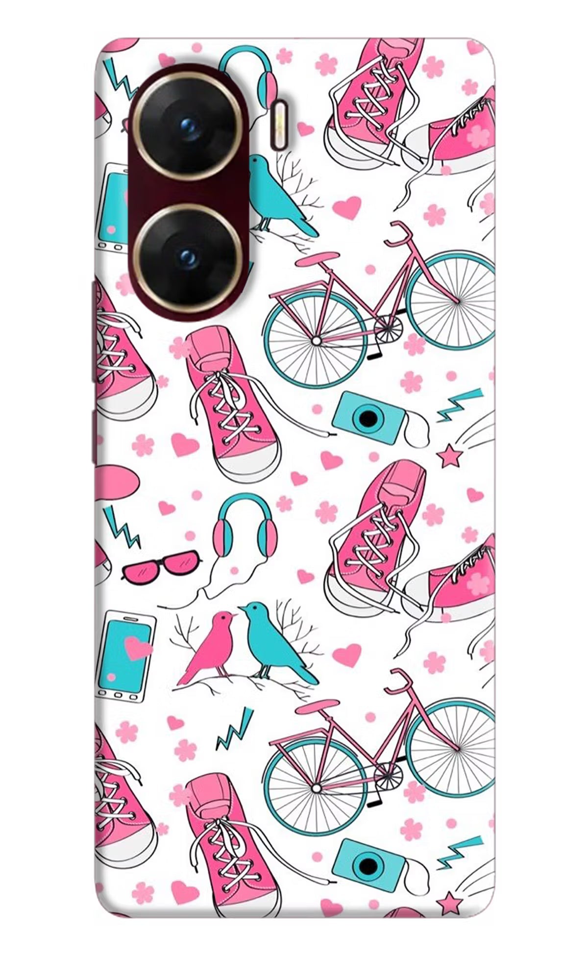 Artwork Vivo V29E Hard Case Back Cover by Casekaro