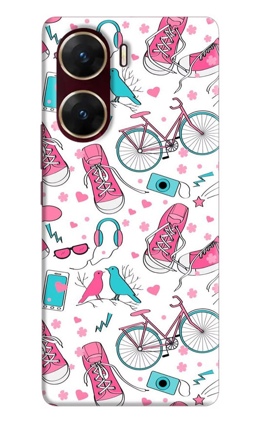 Artwork Vivo V29E Hard Case Back Cover by Casekaro