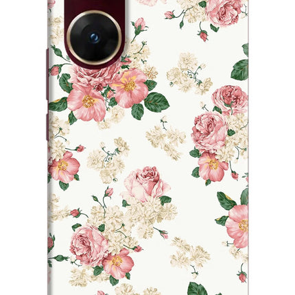 Flowers Vivo V29E Hard Case Back Cover by Casekaro