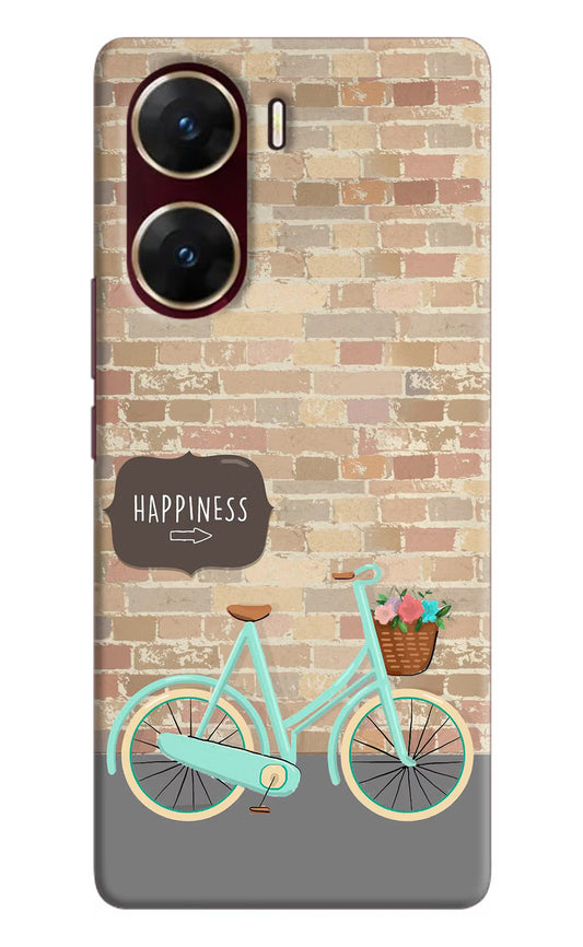 Happiness Artwork Vivo V29E Hard Case Back Cover by Casekaro