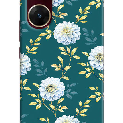 Flowers Vivo V29E Hard Case Back Cover by Casekaro