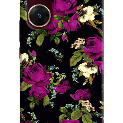 Flowers Vivo V29E Hard Case Back Cover by Casekaro