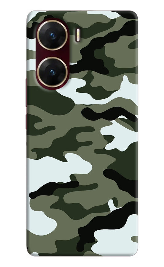 Camouflage Vivo V29E Hard Case Back Cover by Casekaro