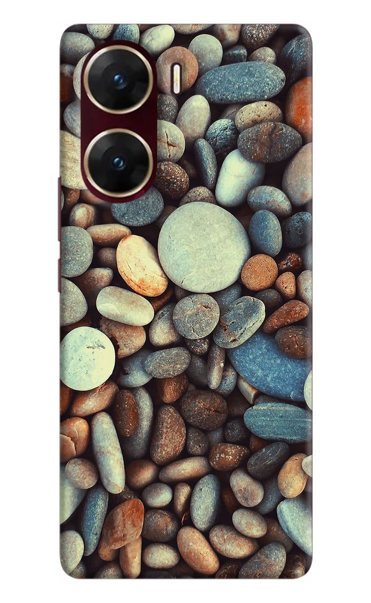 Pebble Vivo V29E Hard Case Back Cover by Casekaro