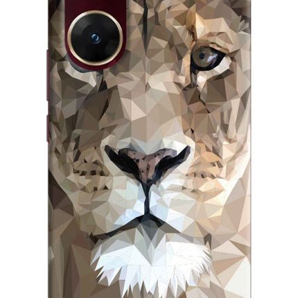 Lion Art Vivo V29E Hard Case Back Cover by Casekaro